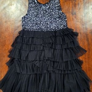 NWT Tulle and sequins cocktail dress M